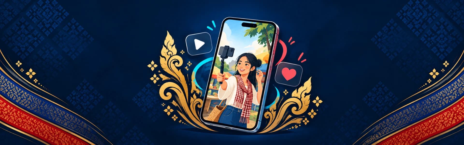 TikTok Khmer Views+Likes
